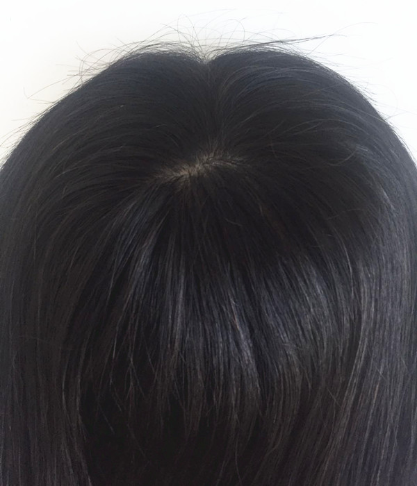 Silk base toupee long hair natural color with cheap price YL279